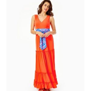 LILLY PULITZER VIOLETTA MAXI DRESS NWT